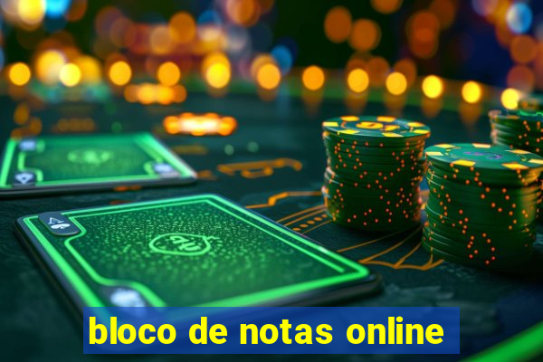 bloco de notas online